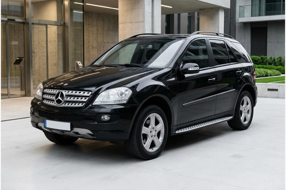 Mercedes ML W164 2005–2011 Sidosteg Shining V1 (2 st, aluminium) Image