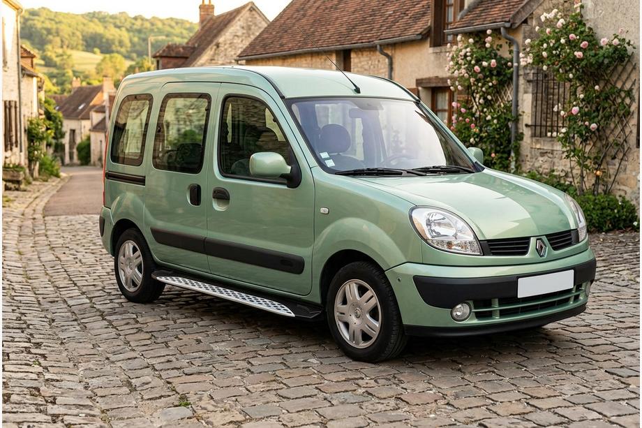 Renault Kangoo 1998–2008 Sidosteg Shining V1 (2 st, aluminium) Image