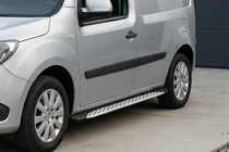 Renault Kangoo 2008–2020 Sidosteg Shining V1 (kort hjulbas) (2 st, aluminium) foto 1