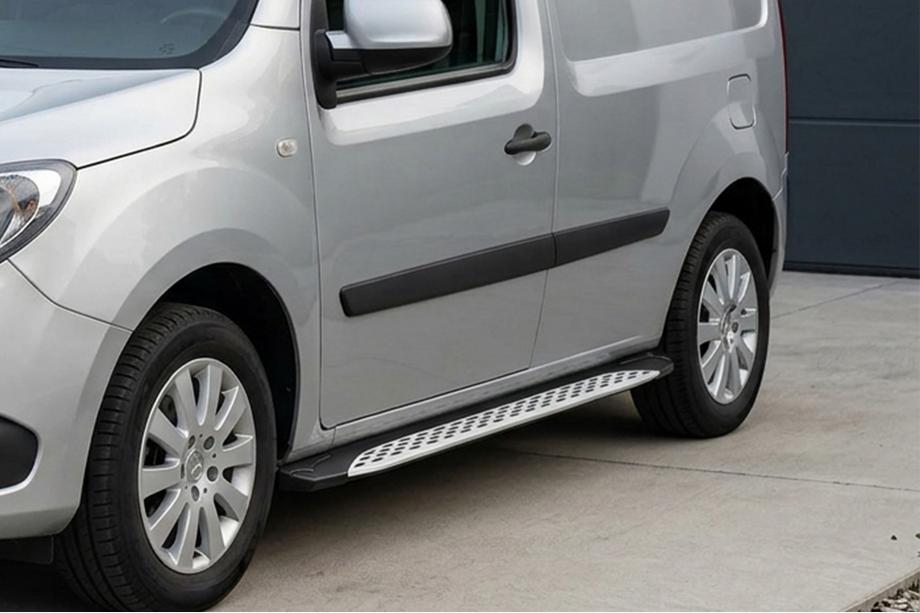 Renault Kangoo 2008–2020 Sidosteg Shining V1 (kort hjulbas) (2 st, aluminium) Image