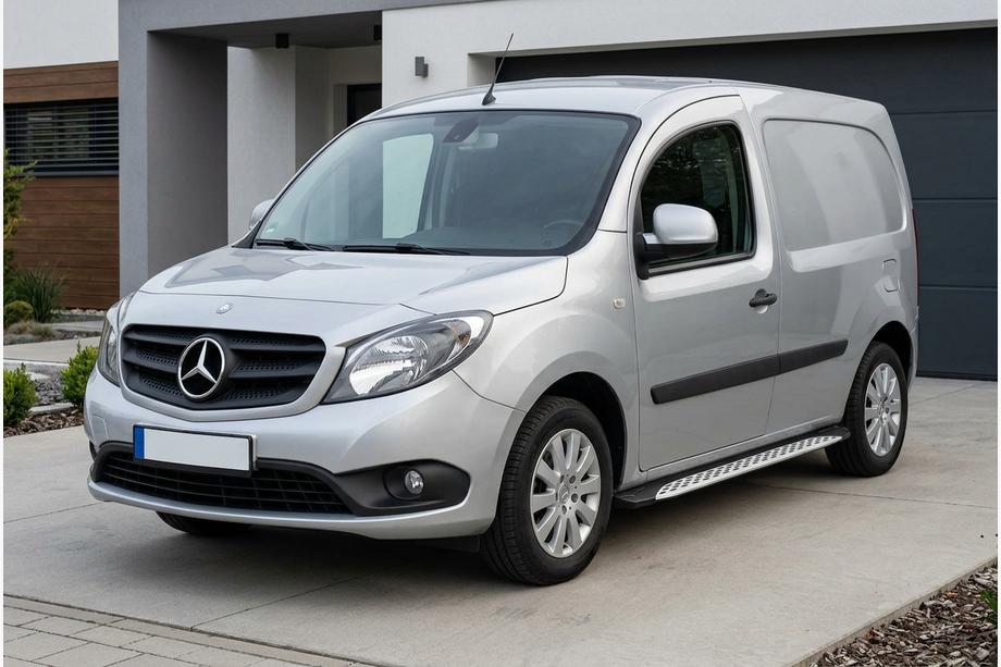 Mercedes Citan 2013–2021 Sidosteg Shining V1 (2 st, aluminium) Foto 1