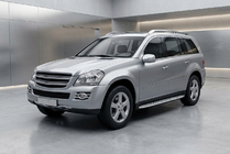 Mercedes GL class X164 2006–2012 Sidosteg Shining V1 (2 st, aluminium) foto 1