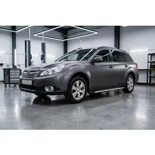 Sidosteg Shining V1 (2 st, aluminium) Subaru Outback 2009–2014 foto 1