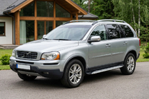 Volvo XC90 2002–2014 Sidosteg Shining V1 (2 st, aluminium) foto 1