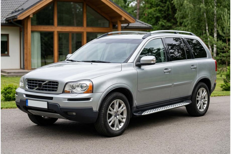 Volvo XC90 2002–2014 Sidosteg Shining V1 (2 st, aluminium) Image