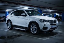 BMW X4 F26 2014–2018 Sidosteg Shining V1 (2 st, aluminium) foto 1