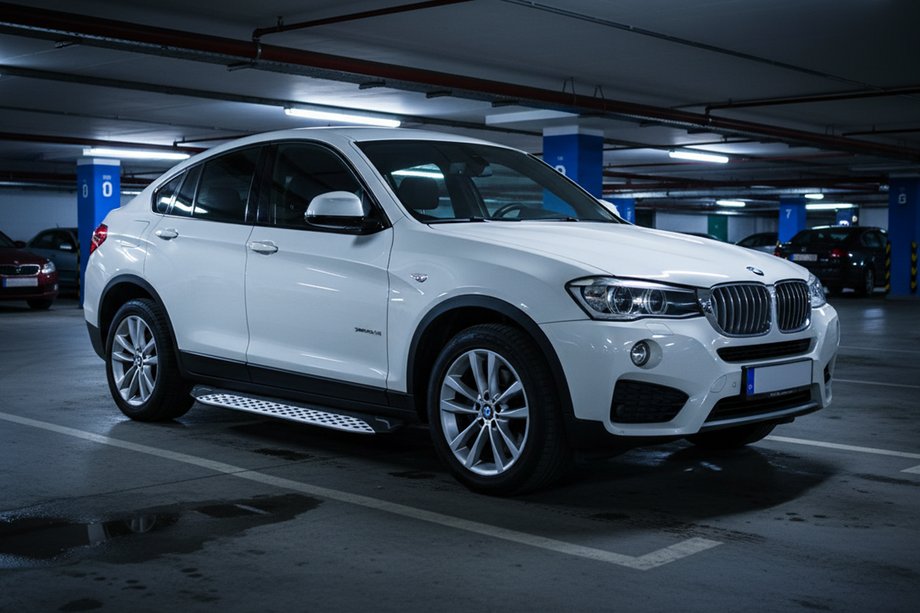 BMW X4 F26 2014–2018 Sidosteg Shining V1 (2 st, aluminium) Image