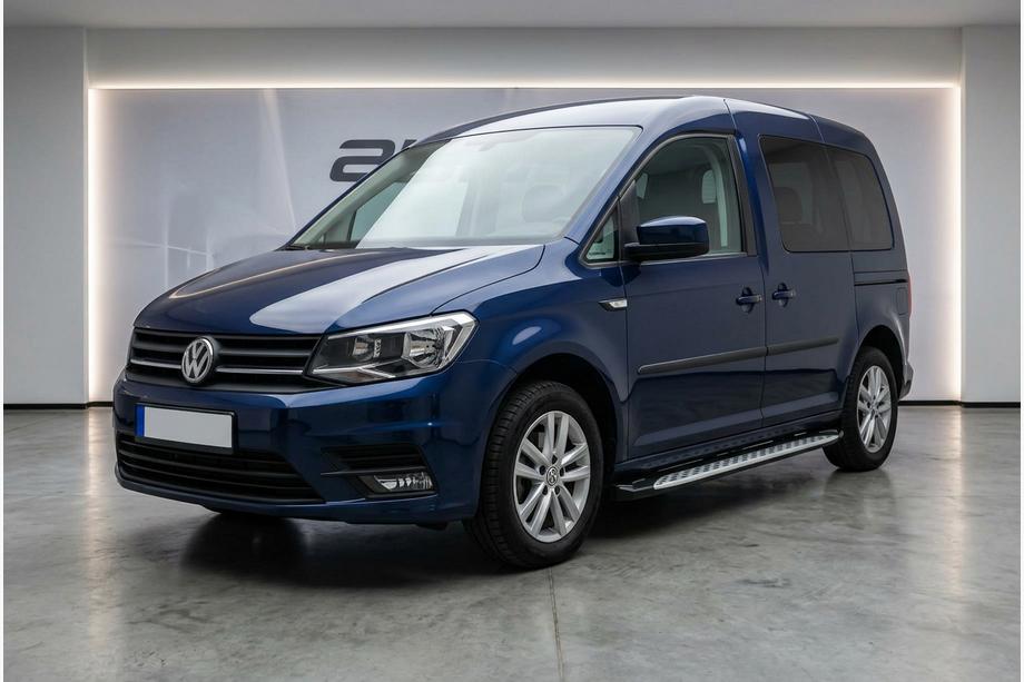 Volkswagen Caddy 2015–2020 Sidosteg Shining V1 (2 st, aluminium) Image
