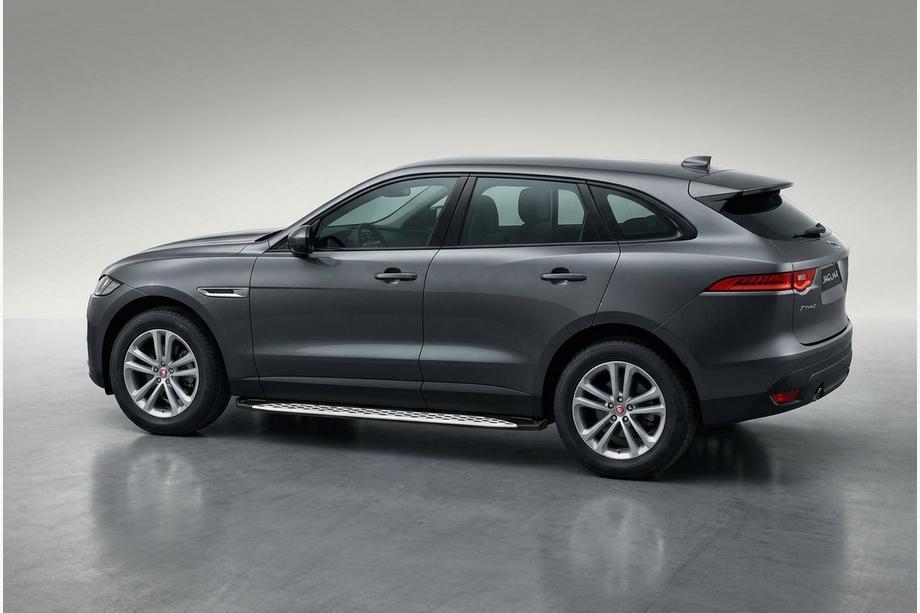 Jaguar F-PACE 2016– Sidosteg Shining V1 (2 st, aluminium) Image