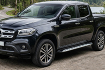 Mercedes X class 2017–2020 Sidosteg Shining V1 (2 st, aluminium) foto 1