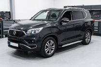 SsangYong Rexton II 2017– Sidosteg Shining V1 (2 st, aluminium) foto 1