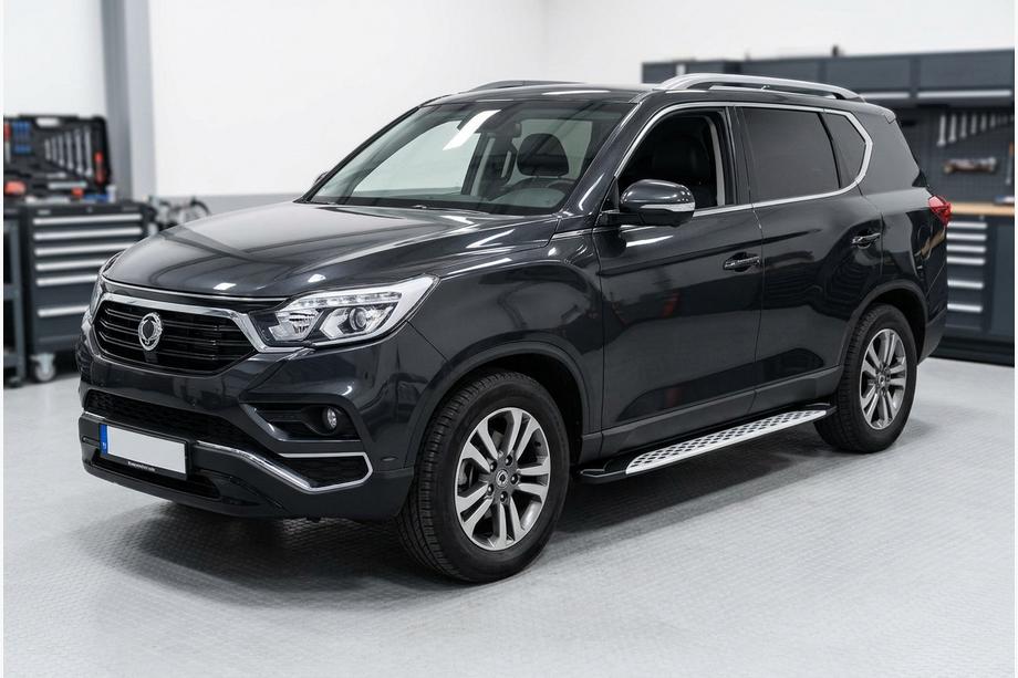 SsangYong Rexton II 2017– Sidosteg Shining V1 (2 st, aluminium) Image