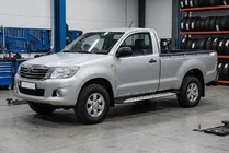 Toyota Hilux 2006–2015 Sidosteg Shining V1 (2 st, aluminium) foto 1