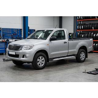 Sidosteg Shining V1 (2 st, aluminium) Toyota Hilux 2006–2015 foto 1