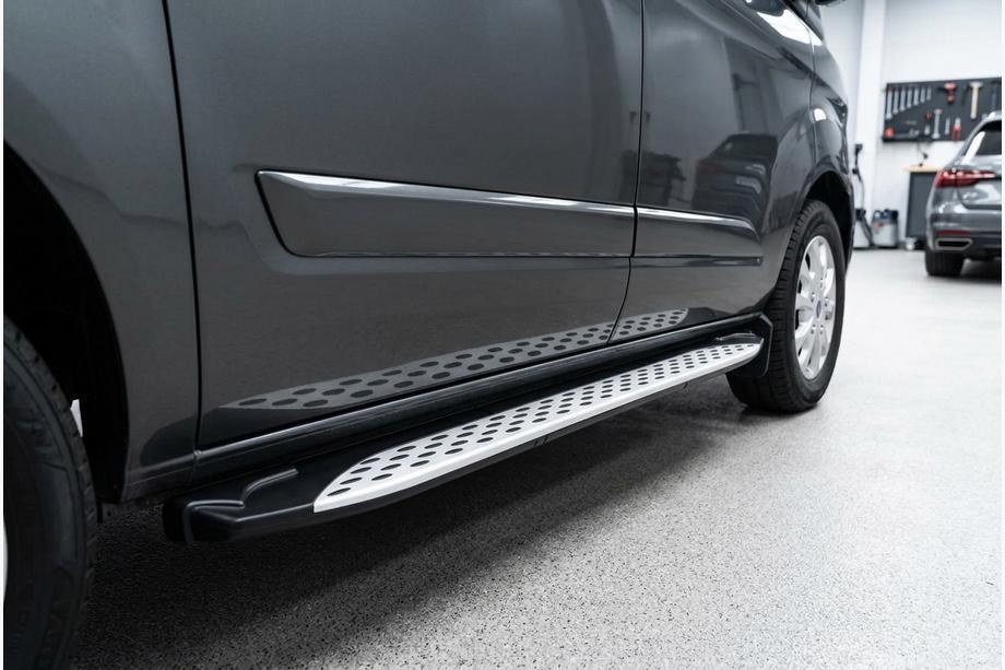 Ford Custom 2013–2022 Sidosteg Shining V1 (2 st, aluminium) Image