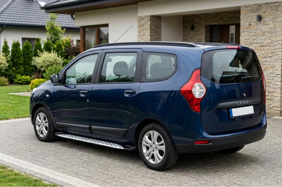 Dacia Lodgy 2012–2022 Sidosteg Shining V1 (2 st, aluminium) Image