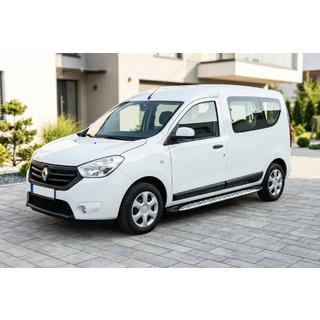 Sidosteg Shining V1 (2 st, aluminium) Renault Dokker 2013–2022 foto 1
