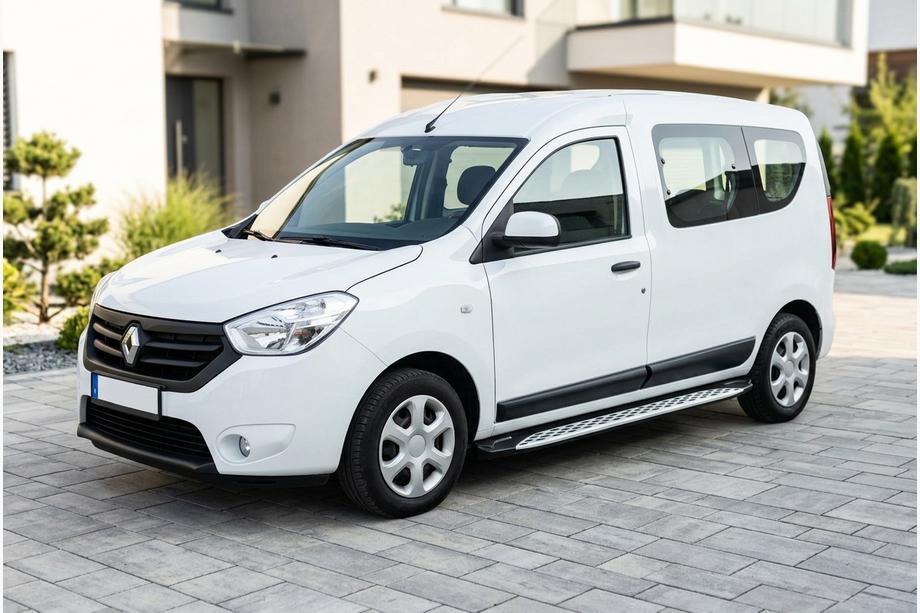 Renault Dokker 2013–2022 Sidosteg Shining V1 (2 st, aluminium) Image
