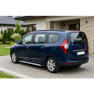 Sidosteg Shining V1 (2 st, aluminium) Renault Lodgy 2013–2022 foto 1