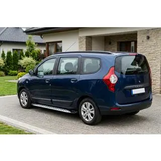 Sidosteg Shining V1 (2 st, aluminium) Renault Lodgy 2013–2022 foto 1