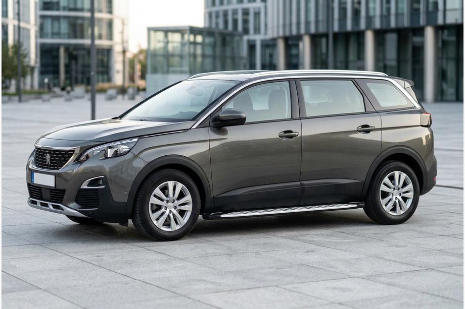 Peugeot 5008 2016–2023 Sidosteg Shining V1 (2 st, aluminium) Image