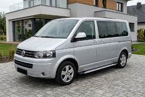 Volkswagen T5 2010–2015 Sidosteg Shining V1 (2 st, aluminium) foto 1