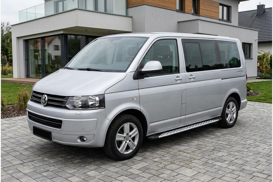 Volkswagen T5 2010–2015 Sidosteg Shining V1 (2 st, aluminium) Image