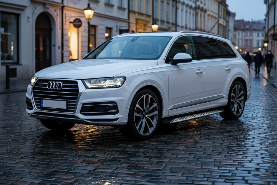 Audi Q7 2015–2026 Sidosteg Shining V1 (2 st, aluminium) Image