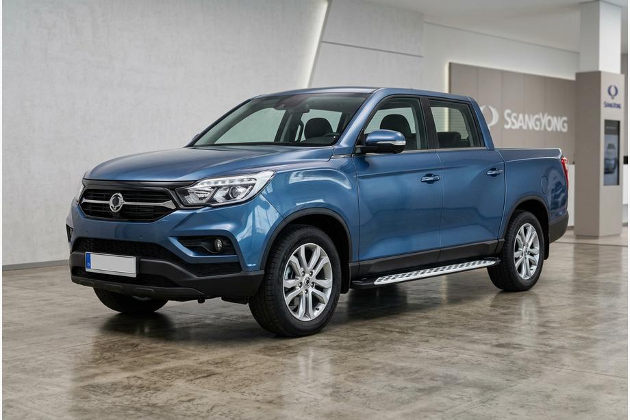 SsangYong Musso II 2018– Sidosteg Shining V1 (2 st, aluminium) Image