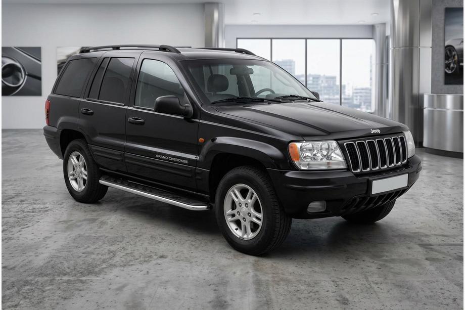 Jeep Grand Cherokee WJ 1999–2004 Sidosteg Maydos V1 (2 st, aluminium) Image