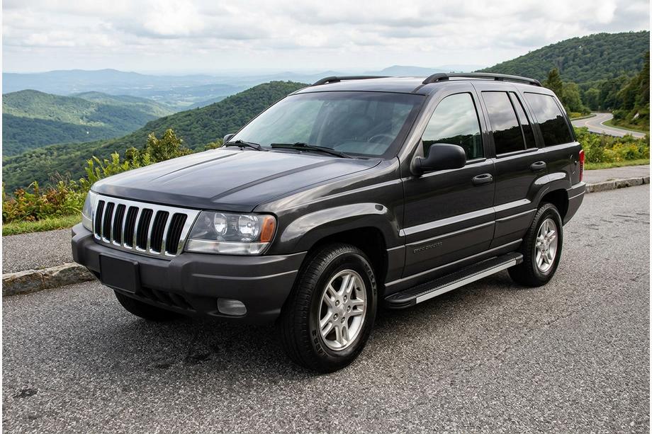 Jeep Grand Cherokee WJ 1999–2004 Sidosteg Maya V1 (2 st, aluminium) Image