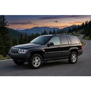 Sidosteg Tayga Black (2 st, aluminium) Jeep Grand Cherokee WJ 1999–2004 foto 1