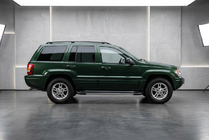 Jeep Grand Cherokee WJ 1999–2004 Sidosteg RedLine V1 (2 st, aluminium) foto 1