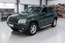 Jeep Grand Cherokee WJ 1999–2004 Sidosteg Line (2 st, aluminium) foto 1