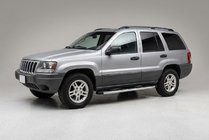 Jeep Grand Cherokee WJ 1999–2004 Sidosteg Fullmond (2 st, aluminium) foto 1