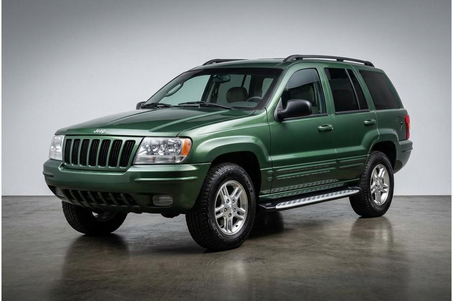 Jeep Grand Cherokee WJ 1999–2004 Sidosteg Shining V1 (2 st, aluminium) Image