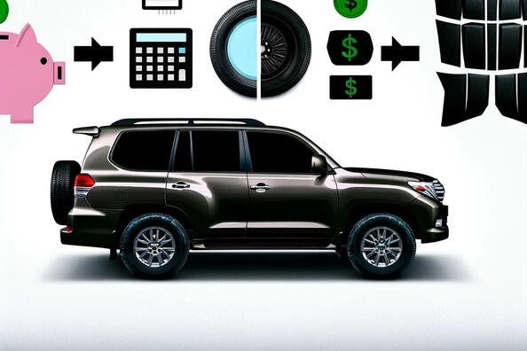 Budgetoptimering för omstyling av Toyota Land Cruiser 200