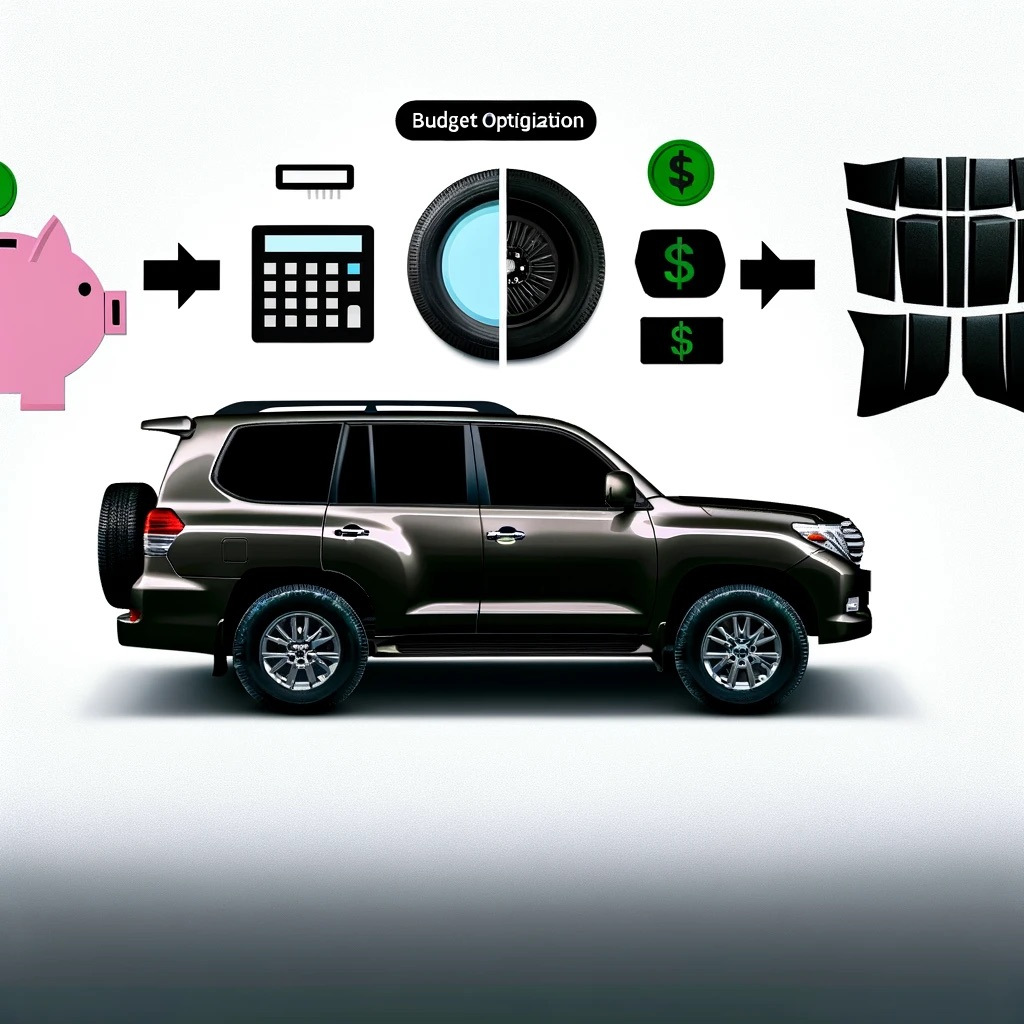Budgetoptimering för omstyling av Toyota Land Cruiser 200