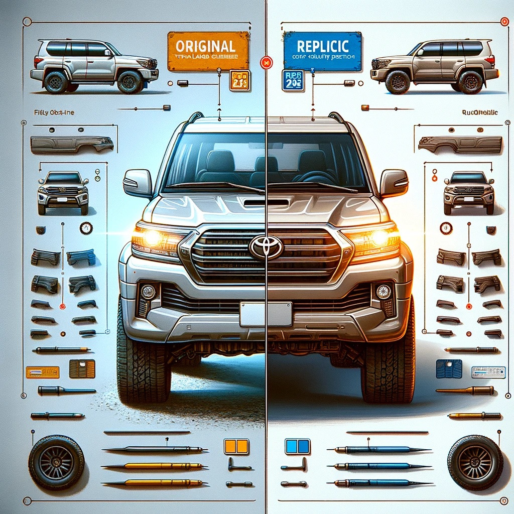 Original vs. replika bodykits till Toyota Land Cruiser 200: Vad är bäst?