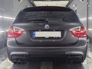 BMW 3-serie E90/E91 2005–2011 Jubileumsemblem 74 mm (bak) foto 1