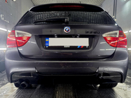BMW 3-serie E90/E91 2005–2011 Jubileumsemblem 74 mm (bak) foto 4