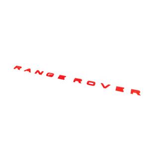Röd textbadge (typ-5)
