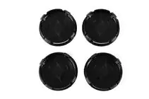 Renault Svarta fälgcentrumkåpor ren60tur-bl (59 mm till 55 mm, 4 st) foto 6
