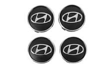 Hyundai Svarta centrumkåpor hyun60tur-bl (59 mm / 55 mm, 4 st) foto 3