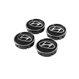 Svarta centrumkåpor hyun60tur-bl (59 mm / 55 mm, 4 st) foto 2