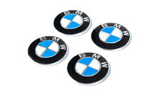BMW Dekaler till navkapslar 60 mm J1012-60 (4 st) foto 1