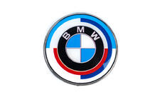 BMW 5-serie E39 1996–2003 Jubileumsemblem 78 mm (bak) foto 2