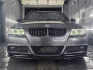 BMW 3-serie E90/E91 2005–2011 Jubileumsemblem 82 mm (fram) foto 5