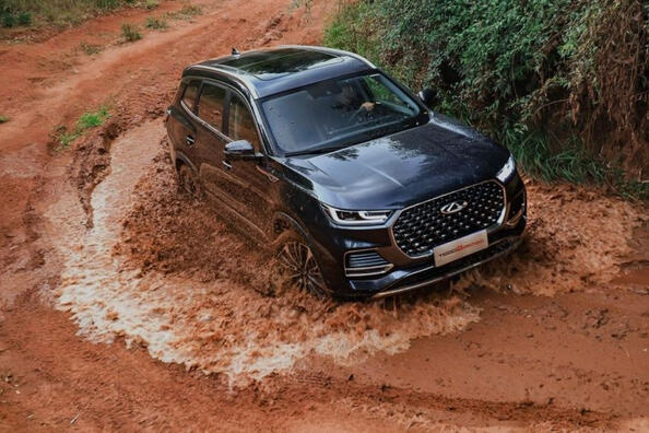 Chery Tiggo 8 Pro: uppdaterad crossover i första generationen