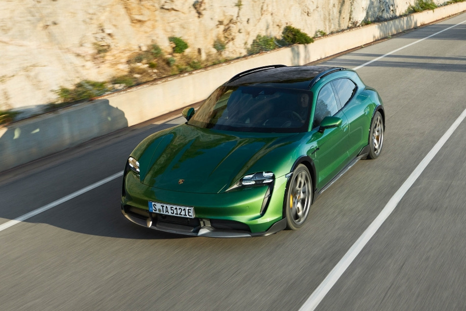 Porsche Taycan Cross Turismo: mångsidig elektrisk sportbil